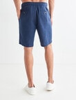 Gasoline Linen Shorts, Slate product photo View 02 S
