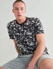 Tarnish All Over Island Print Tee, Black product photo