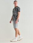 Tarnish All Over Island Print Tee, Black product photo View 03 S