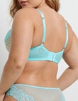 Perfects Be Sweet Balconette Bra, Turquoise, D-E product photo View 02 S