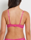 Perfects Brazilian Push Up Bra, Pink Yarrow, A-D product photo View 02 S