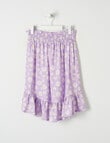 Mac & Ellie Daisy Hi-Low Skirt, Lilac product photo View 02 S