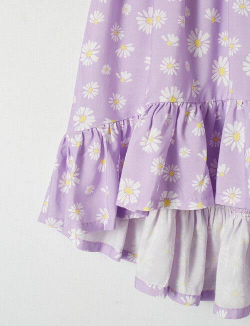 Mac & Ellie Daisy Hi-Low Skirt, Lilac product photo View 04 L