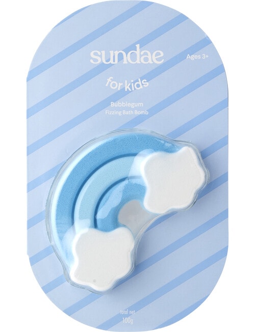 Sundae For Kids Bubble Gum Fizzing Bath Bomb, 150g product photo