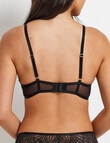 Perfects After Dark Amour Push Up Bra, Black, B-D product photo View 02 S