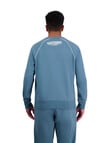 Canterbury Captain Piped Sweatshirt, Hydro Blue product photo View 02 S