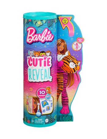 Barbie Cutie Reveal Jungle Series, Assorted product photo