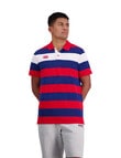 Canterbury Engineered Stripe Polo, Red & Blue product photo