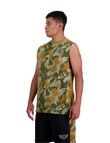 Canterbury Force Singlet, Green Camo product photo View 03 S