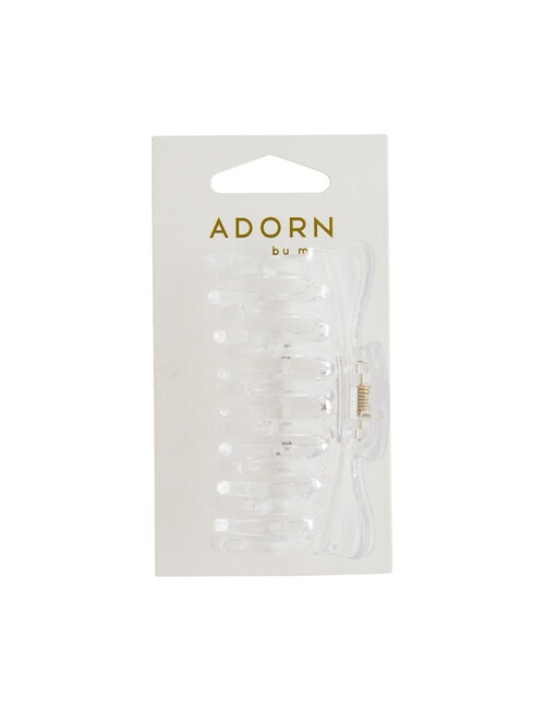 Adorn by Mae Large Clear Grip Claw product photo View 02 L