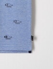 Mac & Ellie Short Sleeve Polo Dinosaur Shirt, Blue product photo View 03 S