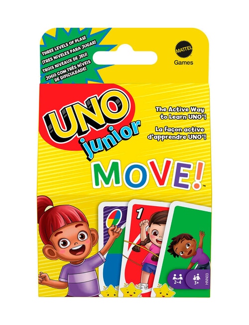 Games Uno Junior Action Play Cards product photo
