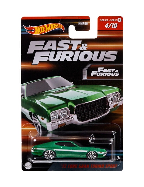Hot Wheels Fast & Furious Themed, Assorted product photo View 04 L