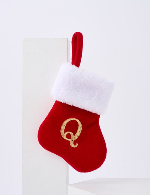 Home Of Christmas Mini Stocking Alphabet Q product photo