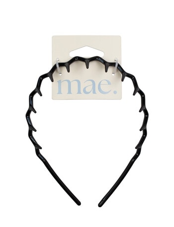 Mae Headband Teeth Black product photo
