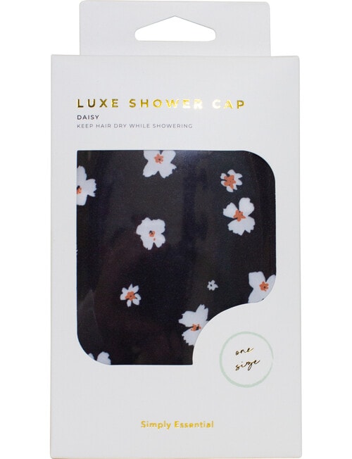 Simply Essential Luxe Shower Cap, Daisy product photo View 03 L