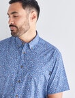 Logan Conick Short Sleeve Shirt, Blue product photo View 04 S