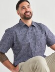 Logan Thayer Short Sleeve Shirt, Charcoal product photo