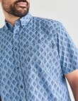 Logan Donald Short Sleeve Shirt, Chambray product photo View 04 S