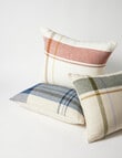M&Co Delano Plaid Cushion, Indigo product photo