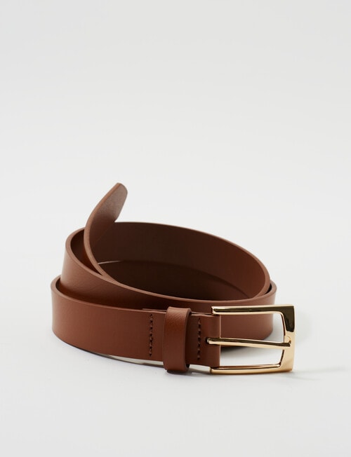 Boston + Bailey Classic Jeans Belt, Tan product photo