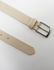 Boston + Bailey Classic Jeans Belt, Cream product photo View 02 S