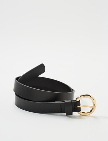 Whistle Thin Belt, Black product photo