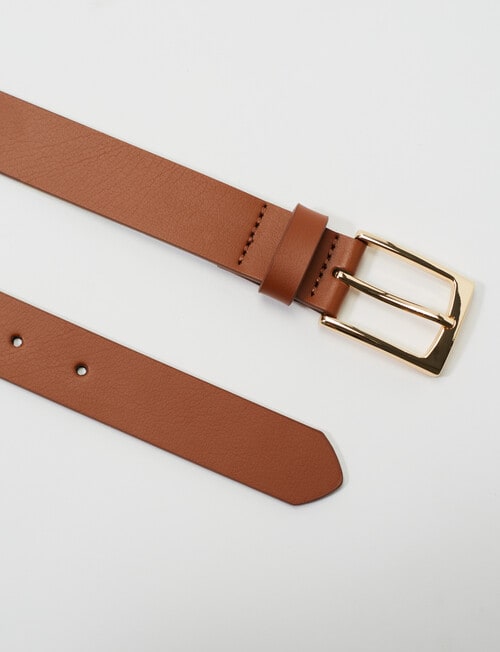 Boston + Bailey Classic Jeans Belt, Tan product photo View 02 L