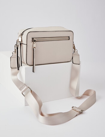 Whistle Accessories Riley Crossbody Bag, Stone product photo