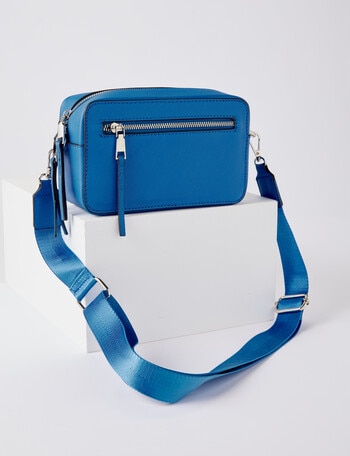 Whistle Riley Crossbody Bag, Azure product photo