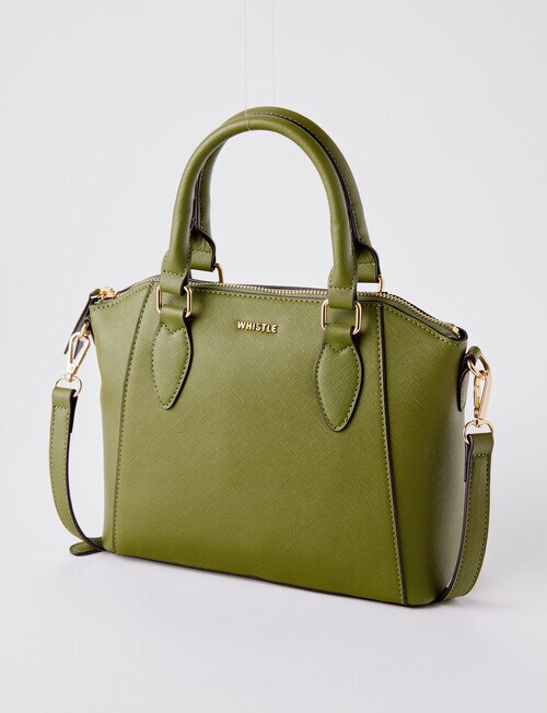Whistle Rosie Shopper Bag, Khaki Handbags