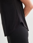 Bodycode Relaxed Short Sleeve Tee, Black product photo View 05 S