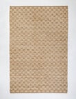M&Co Block Check Jute Rug, Natural, 200x300cm product photo View 03 S