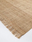 M&Co Woven Jute Rug, Natural, 200x300cm product photo View 02 S