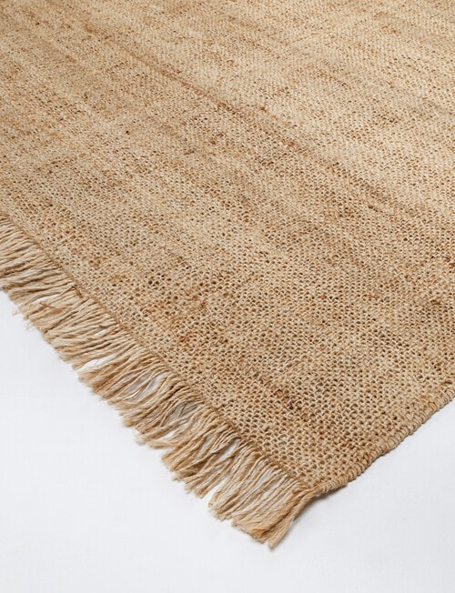 M&Co Woven Jute Rug, Natural, 200x300cm product photo View 02 L