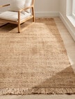 M&Co Woven Jute Rug, Natural, 200x300cm product photo View 05 S