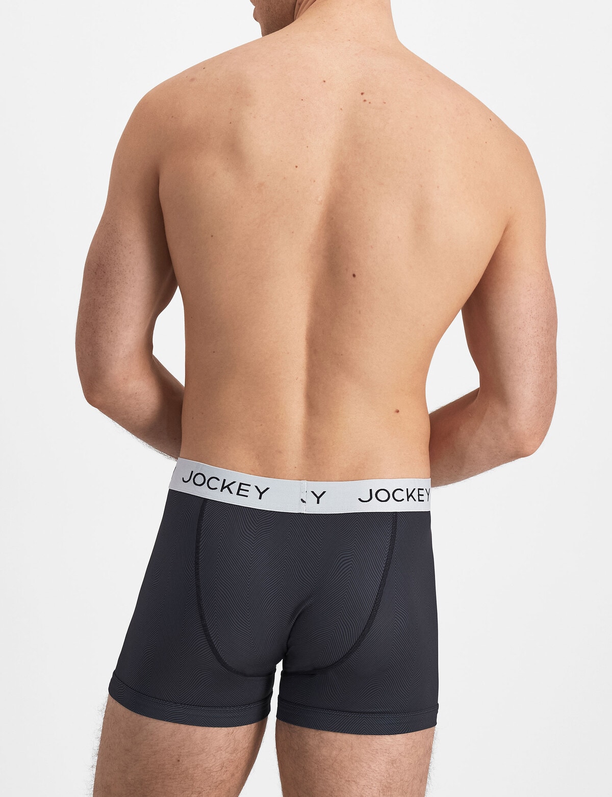 Jockey No Ride Up Micro Trunk, Charcoal - Underwear