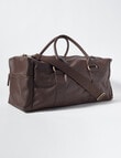 Laidlaw + Leeds Weekend Bag, Chocolate product photo