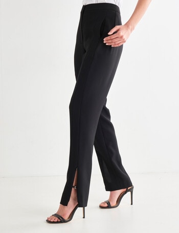Whistle Tapered Dress Pant, Black product photo