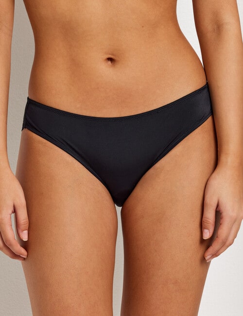 Perfects Lace & Micro Bikini Brief, Black, 8-16 product photo