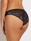 Perfects Lace & Micro Bikini Brief, Black, 8-16 product photo View 02 S