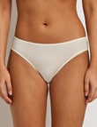 Perfects Lace & Micro Bikini Brief, Ivory, 8-16 product photo