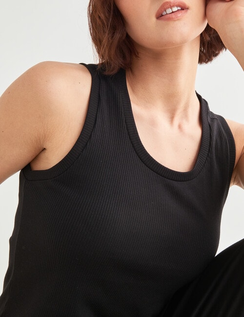 Bodycode Rib Tank, Black product photo View 04 L