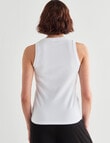Bodycode Rib Tank, White product photo View 02 S