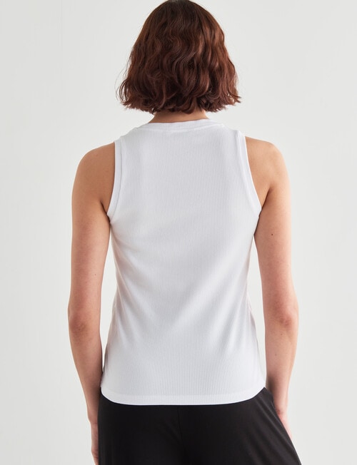 Bodycode Rib Tank, White product photo View 02 L