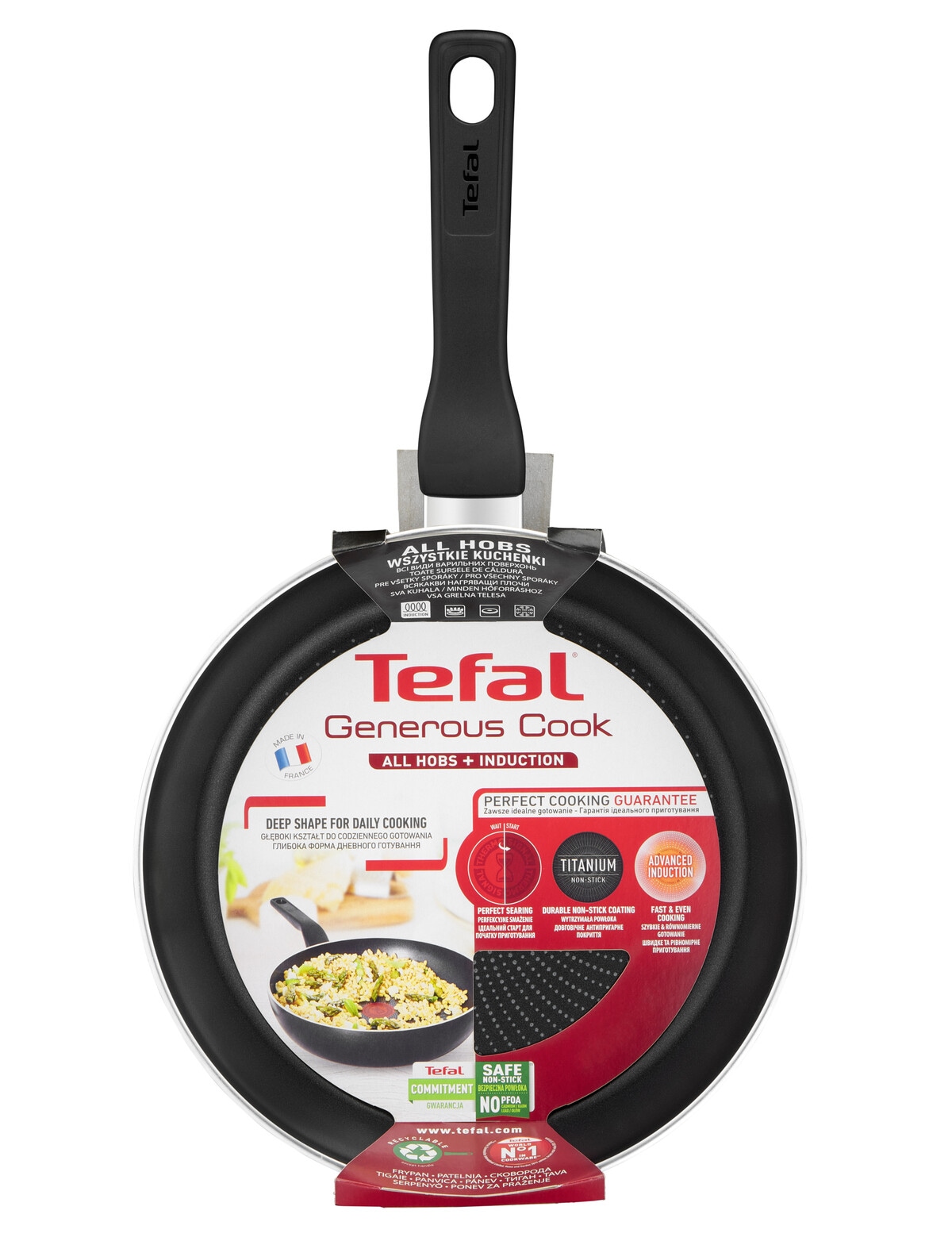 Tefal Generous Frypan, 28cm Saucepans & Frypans