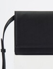 Whistle Accessories Bobbi Flap Crossbody Bag, Black product photo View 03 S