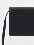 Whistle Accessories Bobbi Flap Crossbody Bag, Black product photo View 04 S