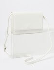 Whistle Accessories Bobbi Flap Crossbody Bag, Cream product photo