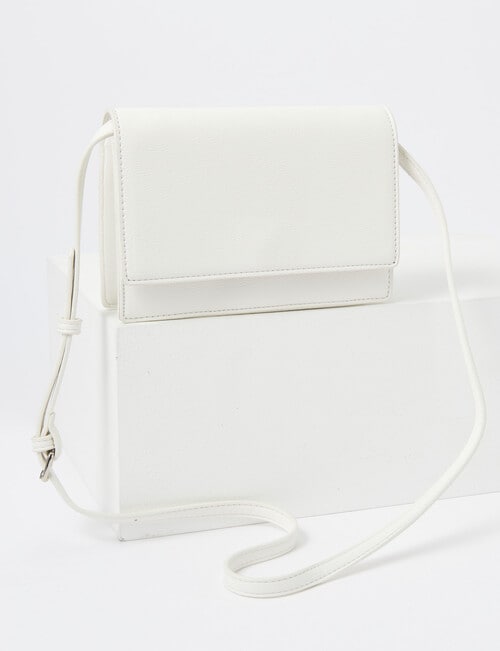 Whistle Bobbi Flap Crossbody Bag, Cream - Handbags